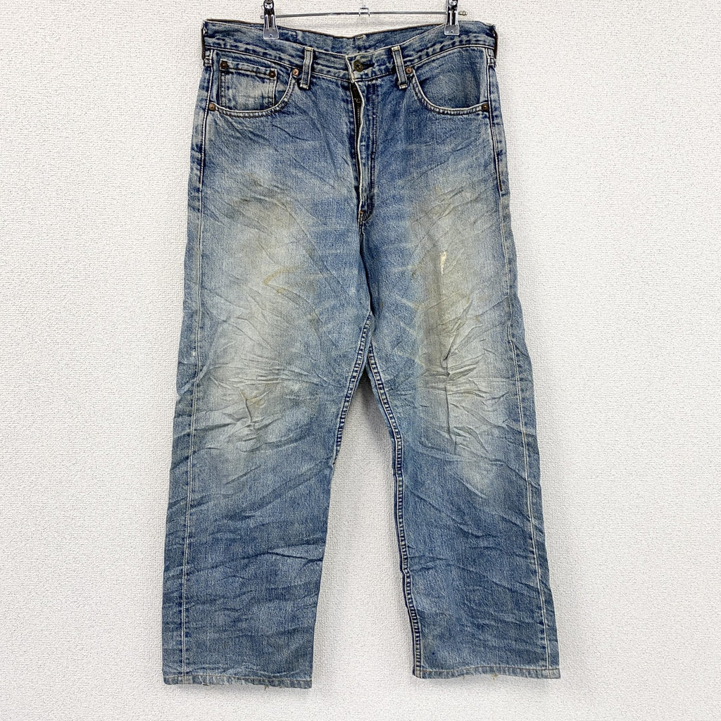 Levi's　リーバイス　504　デニムパンツ/ダメージジーンズ　ジップフライ　インディゴ　W34サイズ
