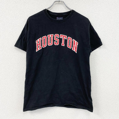 Champion　チャンピオン　半袖プリントTシャツ　アーチプリント　現行　黒　ブラック　Mサイズ