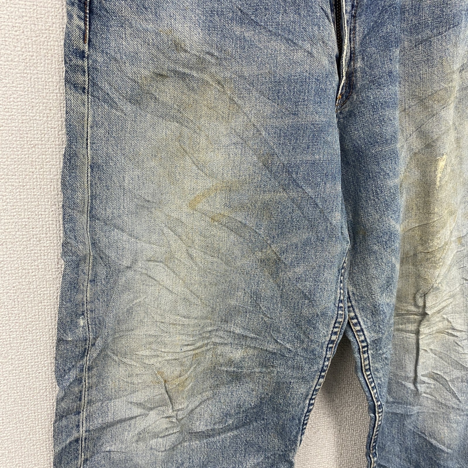 Levi's　リーバイス　504　デニムパンツ/ダメージジーンズ　ジップフライ　インディゴ　W34サイズ
