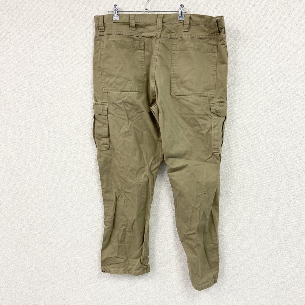 Wrangler　ラングラー　カーゴパンツ　ワークパンツ　ジップフライ　茶色　ブラウン　W40サイズ