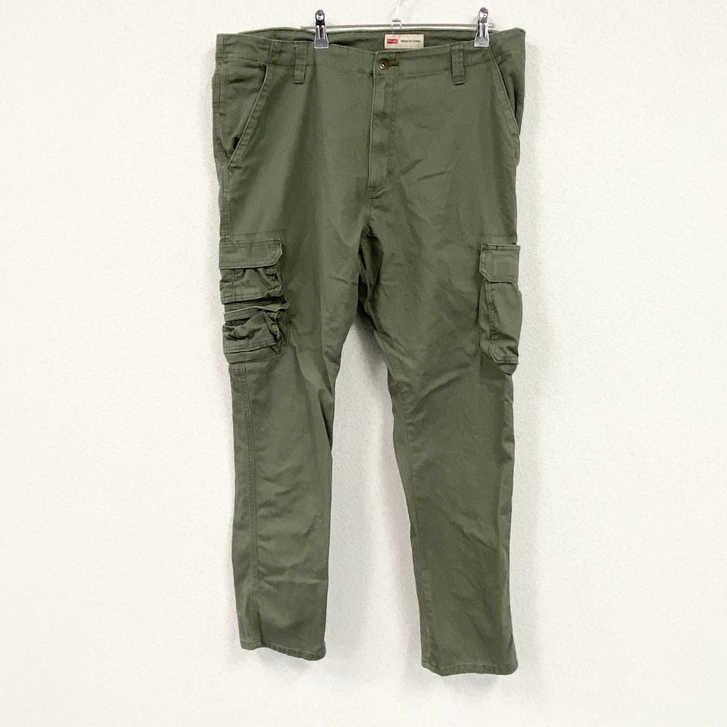 Wrangler　ラングラー　カーゴパンツ　ワークパンツ　ジップフライ　カーキ　W38サイズ