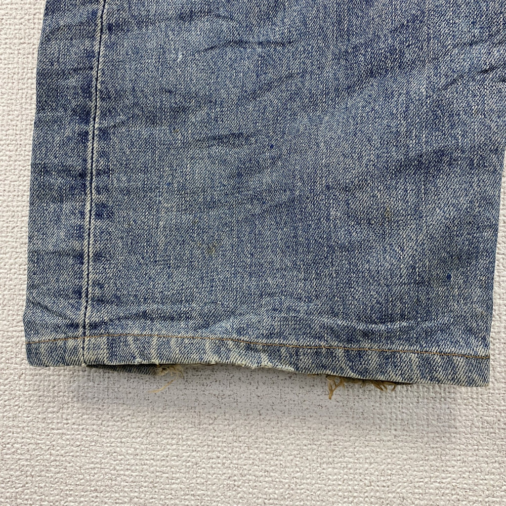 Levi's　リーバイス　504　デニムパンツ/ダメージジーンズ　ジップフライ　インディゴ　W34サイズ