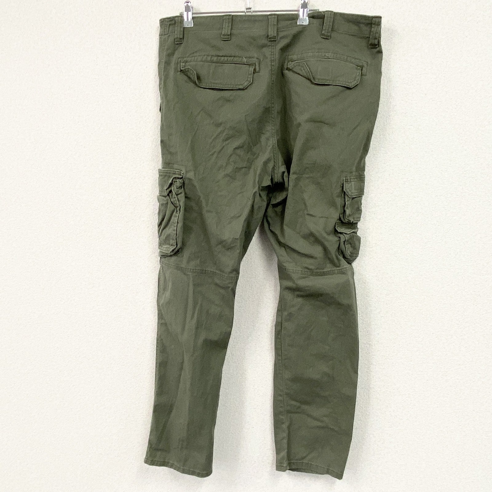 Wrangler　ラングラー　カーゴパンツ　ワークパンツ　ジップフライ　カーキ　W38サイズ
