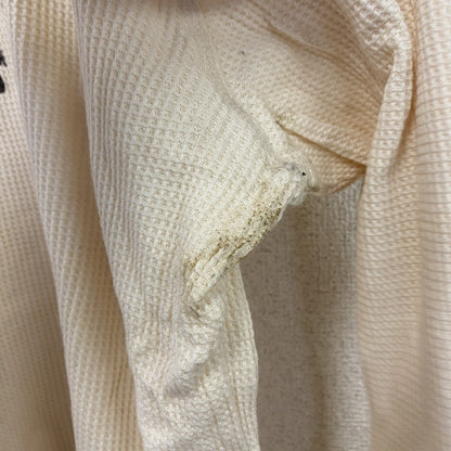 Timberland　ティンバーランド　長袖Tシャツ/ロンT　ワッフルT　サーマル　オフホワイト　Lサイズ