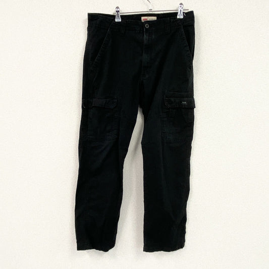 Wrangler　ラングラー　カーゴパンツ　ワークパンツ　ジップフライ　黒　ブラック　W32サイズ
