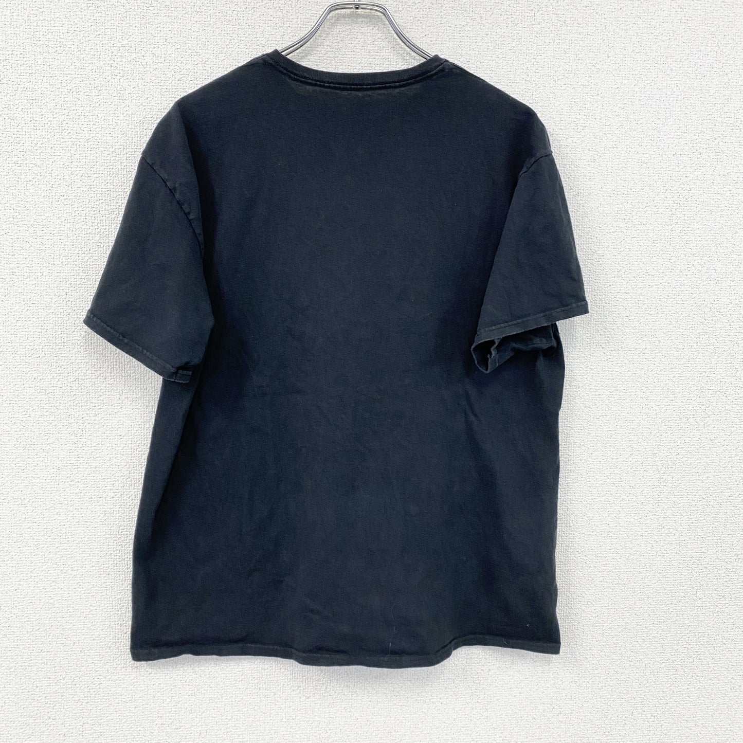 Carnival Cruise　半袖プリントTシャツ　6連プリント　アーチプリント　英字プリント　船　黒　ブラック