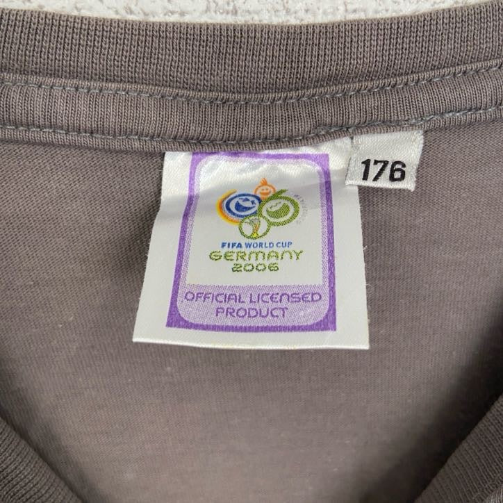 古着 used　00s　FIFA WORLD CUP ワールドカップ 2006　半袖国旗プリントTシャツ　クルーネック　ドイツ