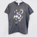 GILDAN　ギルダン　ジブリ　となりのトトロ　半袖プリントTシャツ　灰色　グレー　Mサイズ