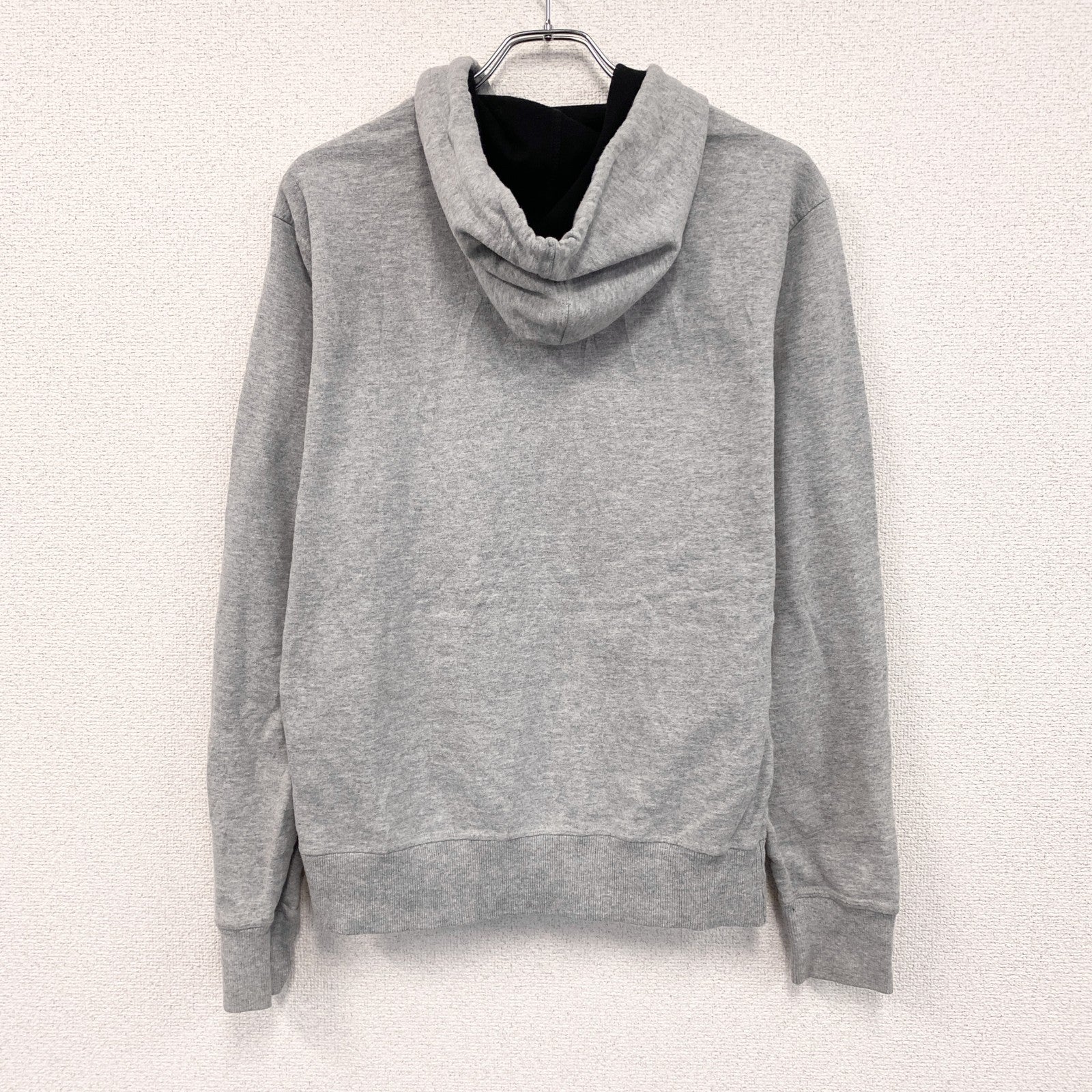 Champion　チャンピオン　スウェットパーカー/フーディー　デカロゴ　現行　灰色　グレー　Sサイズ