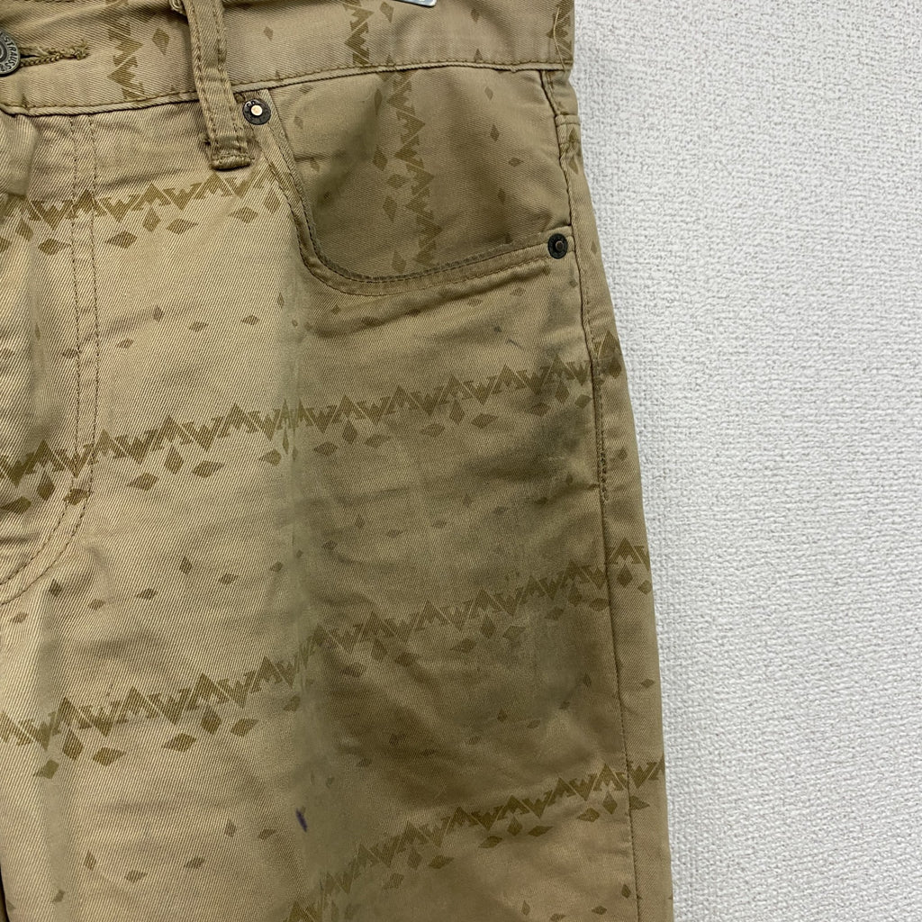 Levi's　リーバイス　511　デニムパンツ/ダメージジーンズ　ジップフライ　カーキベージュ　W33サイズ