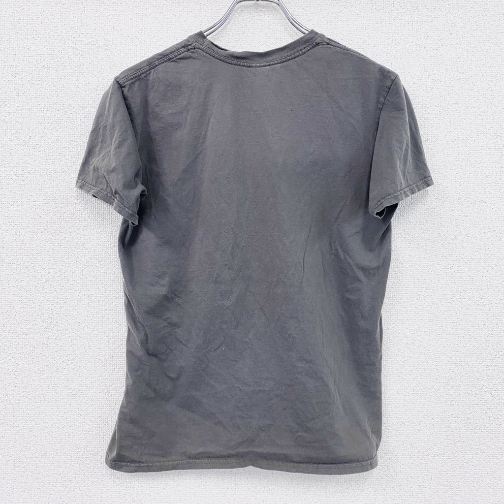 GILDAN　ギルダン　ジブリ　となりのトトロ　半袖プリントTシャツ　灰色　グレー　Mサイズ