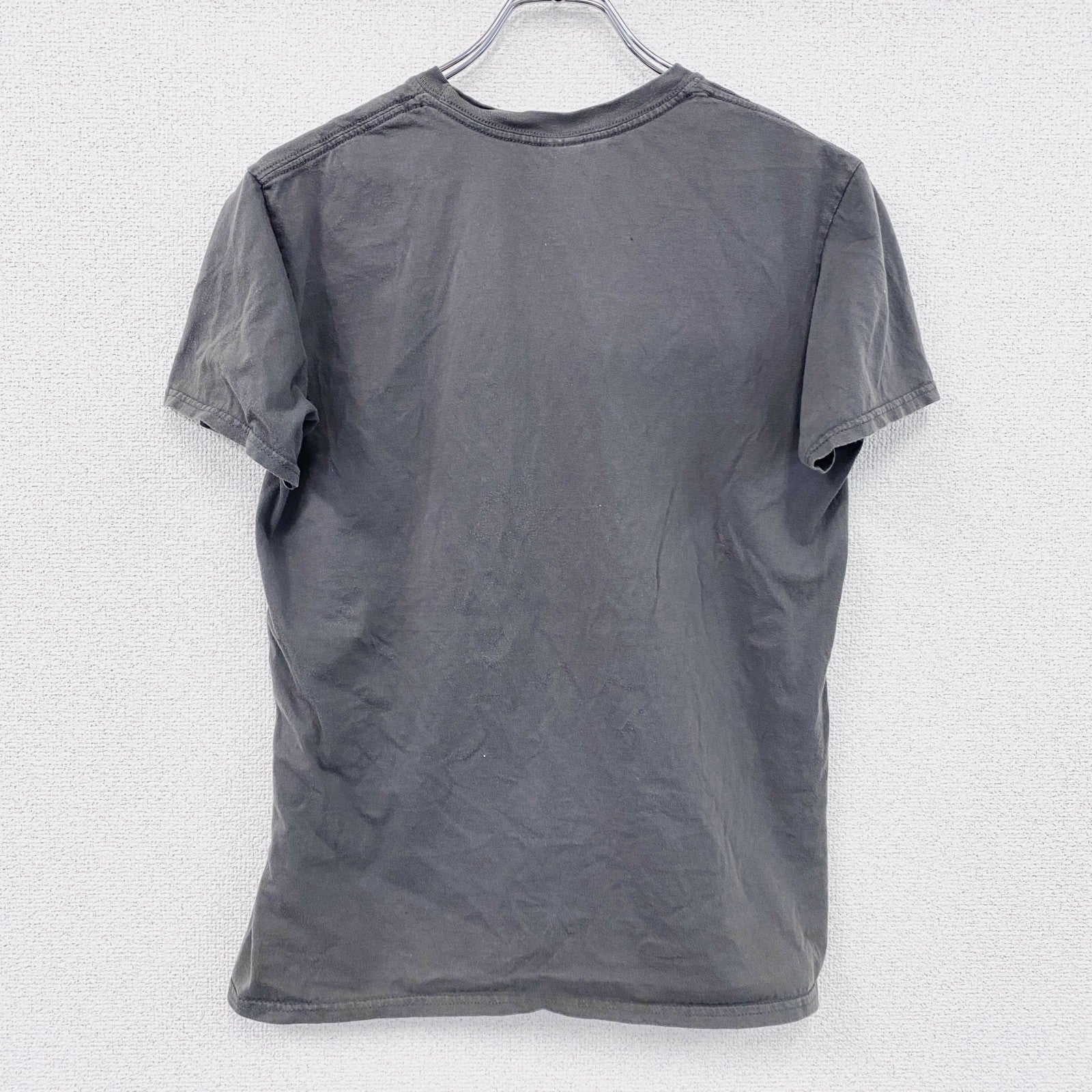 GILDAN　ギルダン　ジブリ　となりのトトロ　半袖プリントTシャツ　灰色　グレー　Mサイズ
