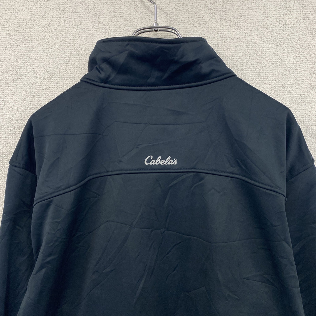 Cabela’ｓ　カベラス　フルジップフリースジャケット/ボアジャケット　紺　ネイビー　XLサイズ