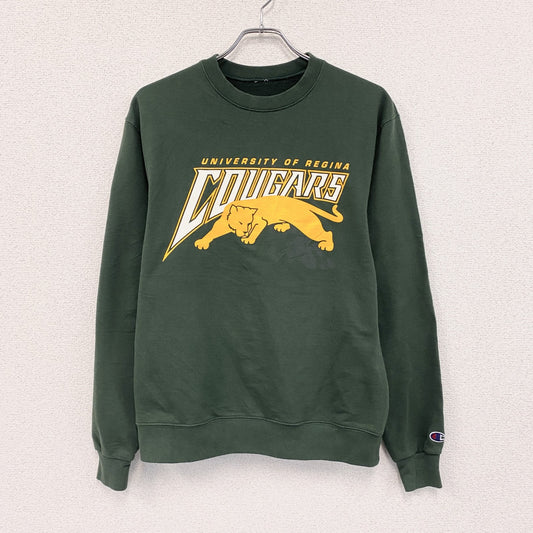 champion　チャンピオン　スウェット/トレーナー　カレッジ　緑　グリーン