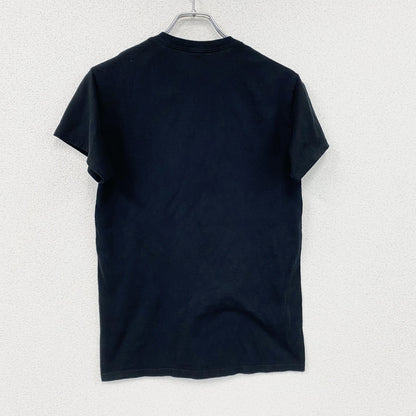 GILDAN　ギルダン　半袖プリントTシャツ　英字プリント　黒　ブラック　Sサイズ