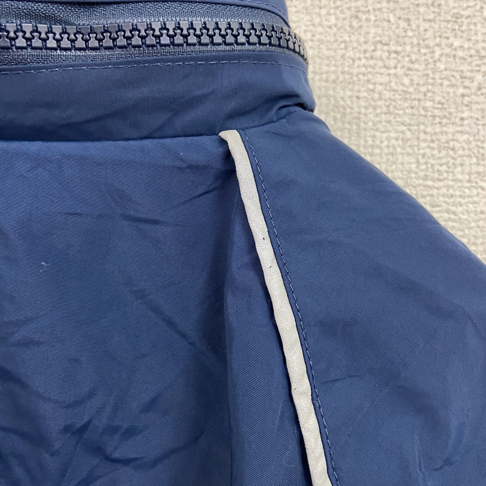 00s　U.S.AIR FORCE　米軍　トレーニングジャケット　ナイロンジャケット　紺　ネイビー　XLサイズ
