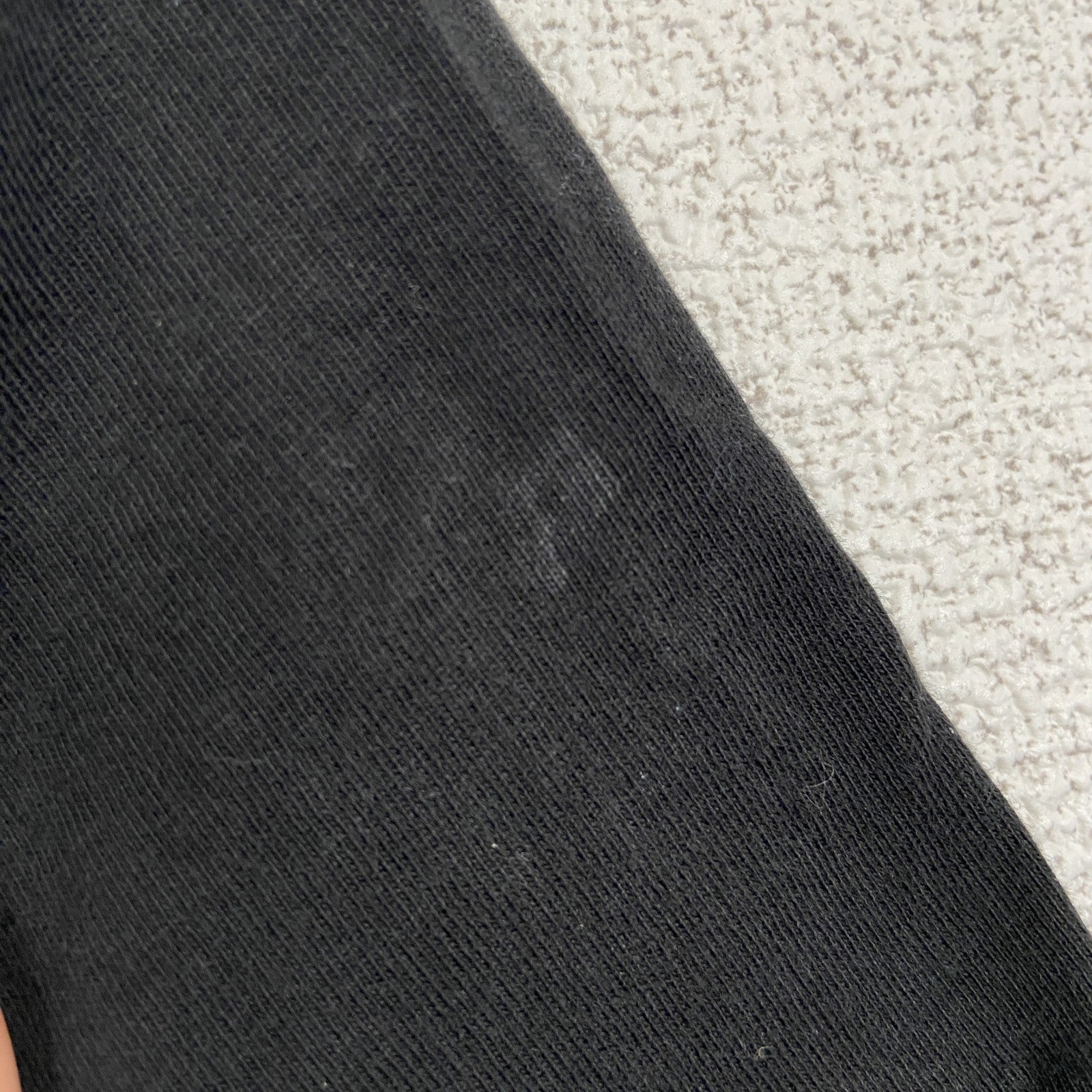 古着 used　PULL&BEAR　プルアンドベア　半袖デザインプリントTシャツ　クルーネック　バス　黒　XSサイズ
