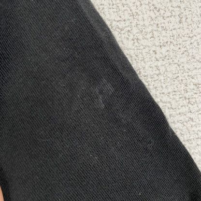 古着 used　PULL&BEAR　プルアンドベア　半袖デザインプリントTシャツ　クルーネック　バス　黒　XSサイズ