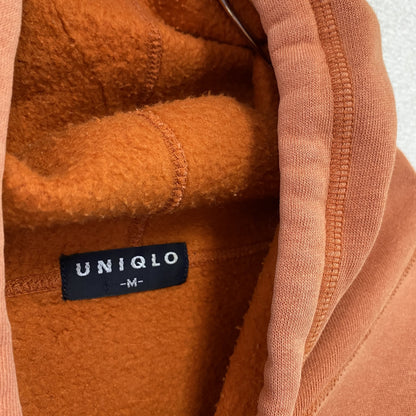 90s　OLD UNIQLO　オールドユニクロ　スウェットパーカー/フーディー　フェード　オレンジ　Mサイズ