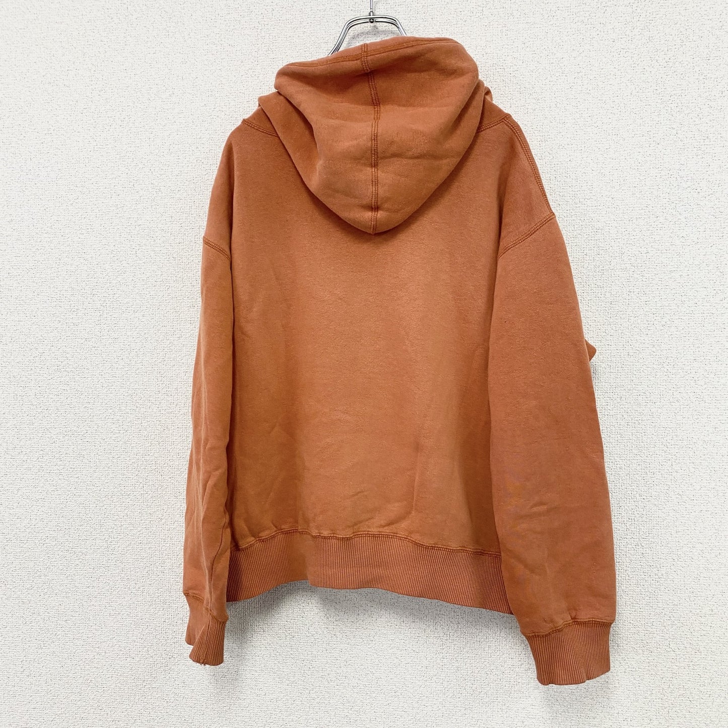 90s　OLD UNIQLO　オールドユニクロ　スウェットパーカー/フーディー　フェード　オレンジ　Mサイズ