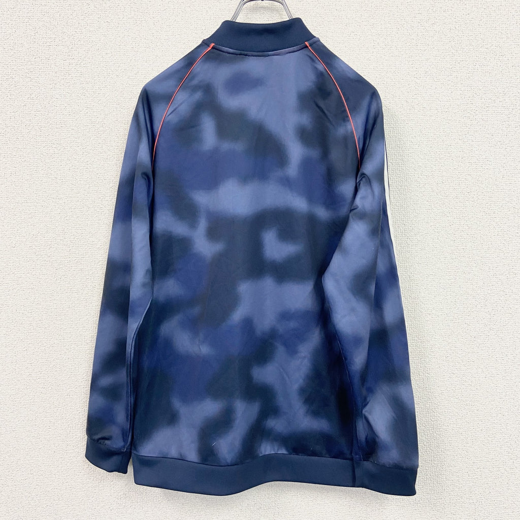 adidas　アディダス　ATPタイプ　トラックジャケット/ジャージ　スリーストライプイス　青　XLサイズ