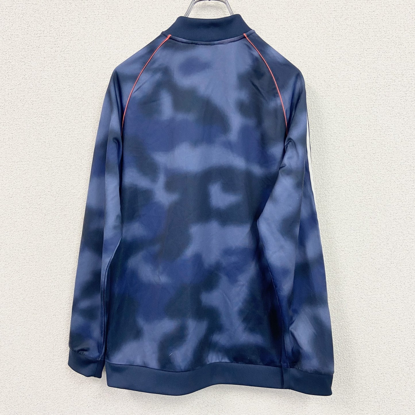 adidas　アディダス　ATPタイプ　トラックジャケット/ジャージ　スリーストライプイス　青　XLサイズ