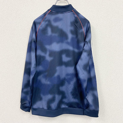 adidas　アディダス　ATPタイプ　トラックジャケット/ジャージ　スリーストライプイス　青　XLサイズ