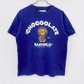APE　エイプ　：CHOCOOLATE　BABYMILO　半袖プリントTシャツ　紺　ネイビー　Lサイズ