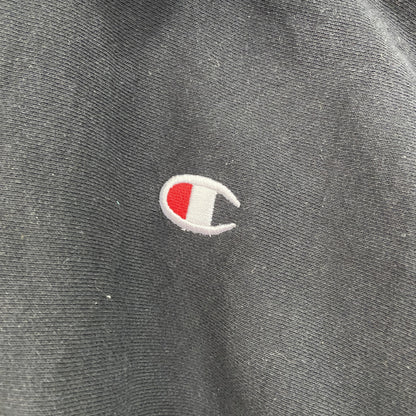Champion　チャンピオン　リバースウィーブ　ハーフジップスウェット/トレーナー　黒　ブラック　Mサイズ