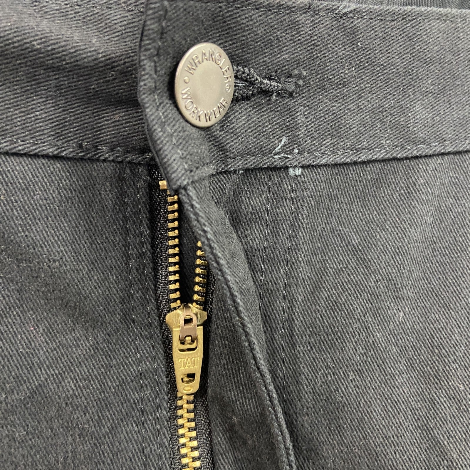 Wrangler　ラングラー　ワークパンツ/チノパンツ　ジップフライ　黒　ブラック　W40サイズ