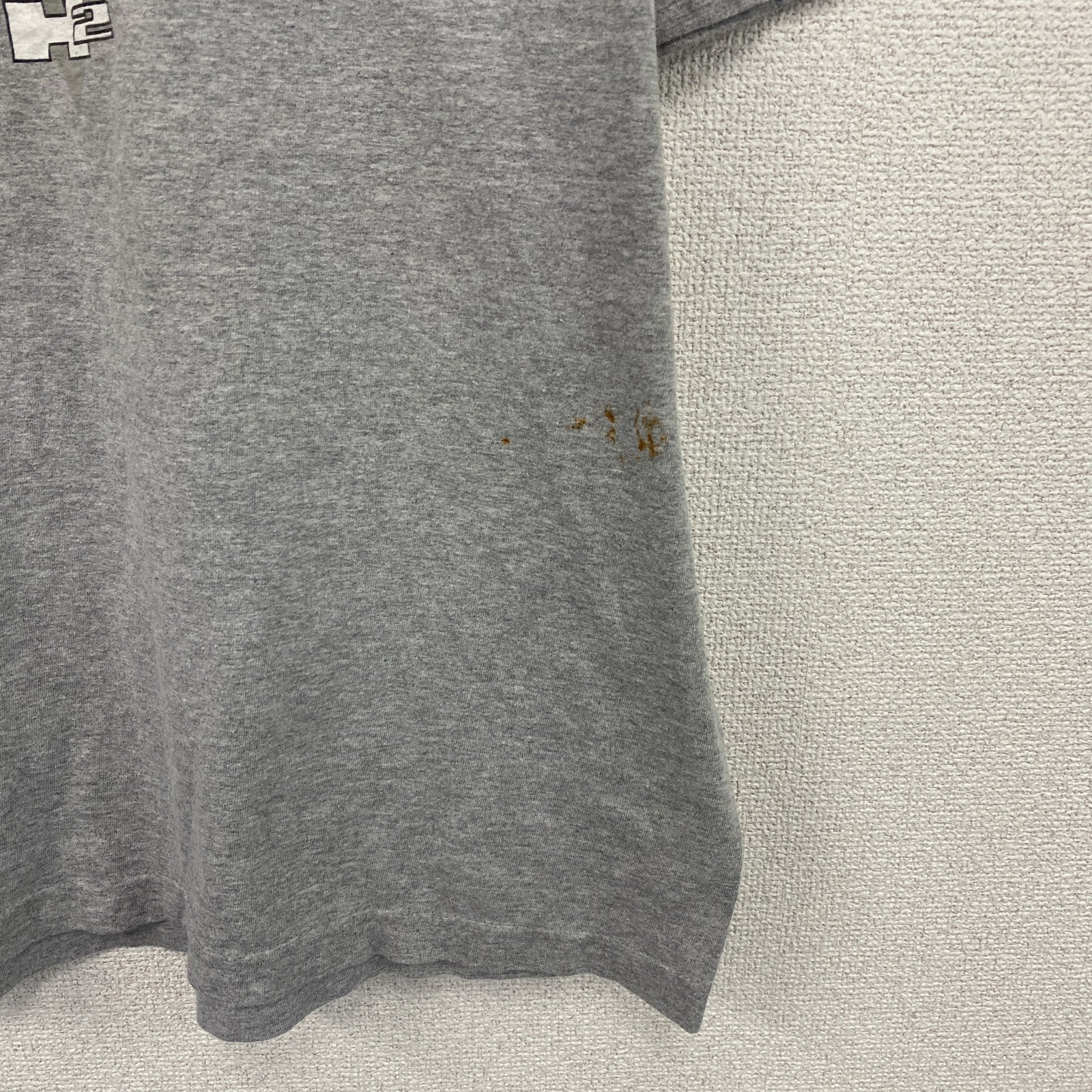 ALSTYLE　HUMMER　ハマー　半袖プリントTシャツ　灰色　グレー　XLサイズ