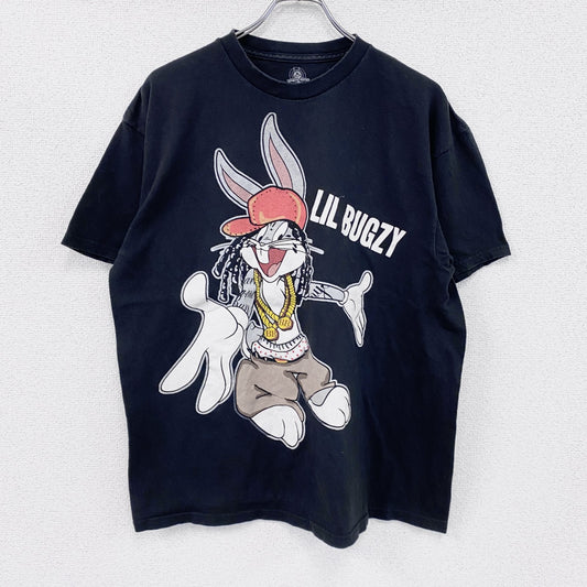 LOONEY TUNES　ルーニー・テューンズ　半袖プリントTシャツ　黒　ブラック　Lサイズ