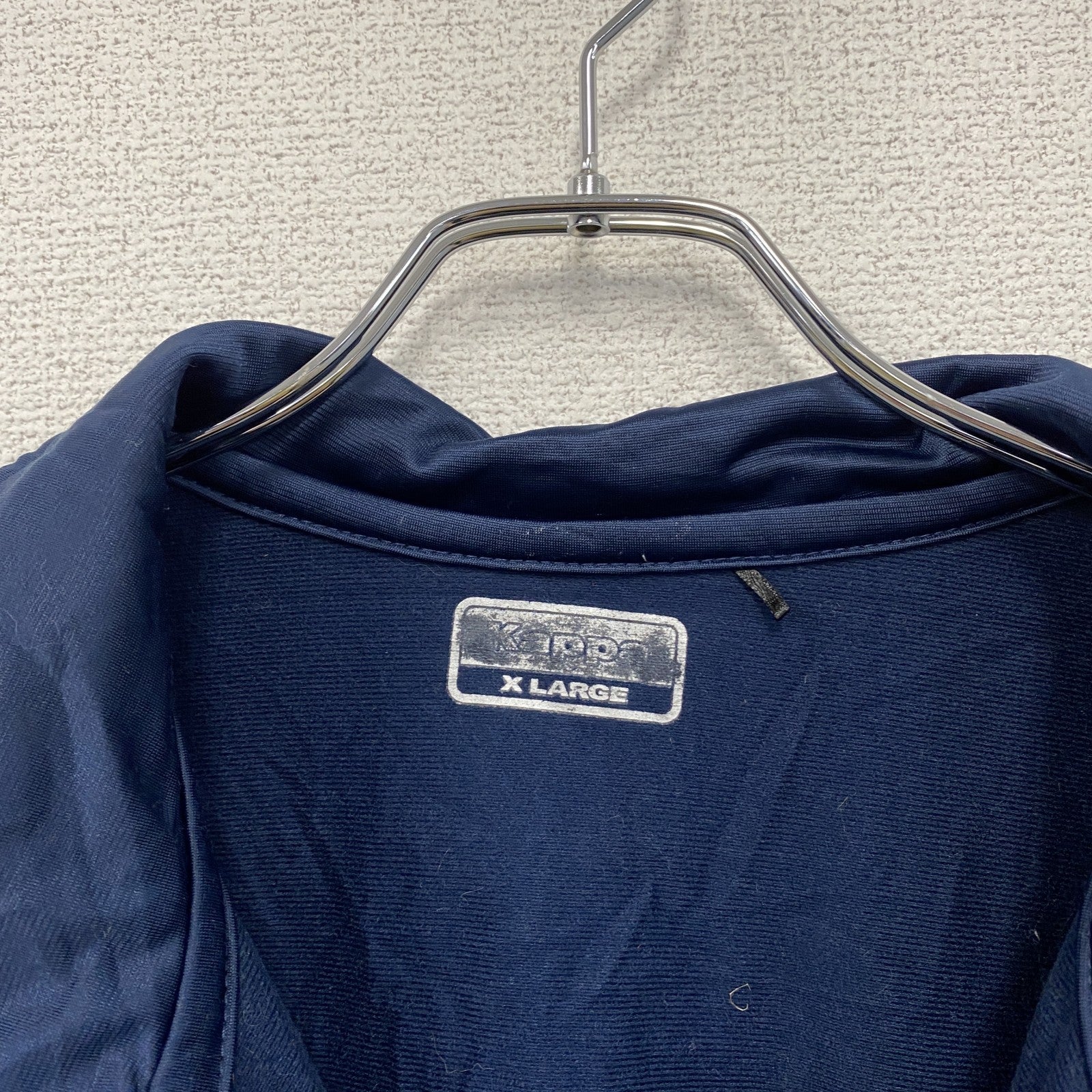 古着 used　Kappa　カッパ　トラックジャケット/ジャージ　紺　ネイビー　XLサイズ