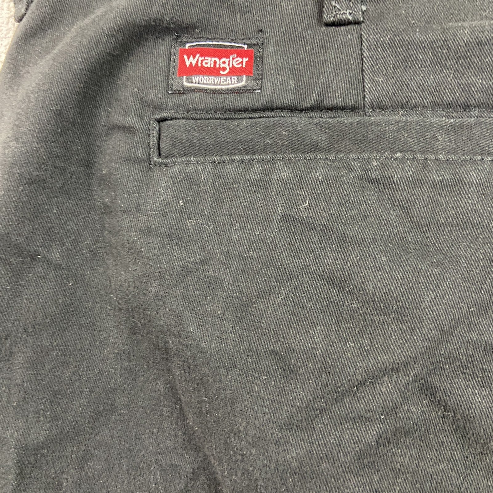 Wrangler　ラングラー　ワークパンツ/チノパンツ　ジップフライ　黒　ブラック　W40サイズ