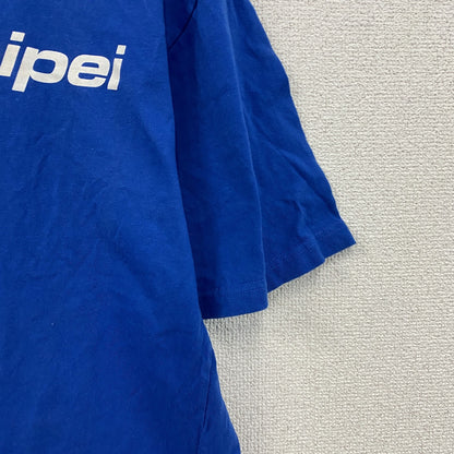 GOGO SPORTS　半袖プリントTシャツ　Chinese Taipei　青　ブルー　Mサイズ