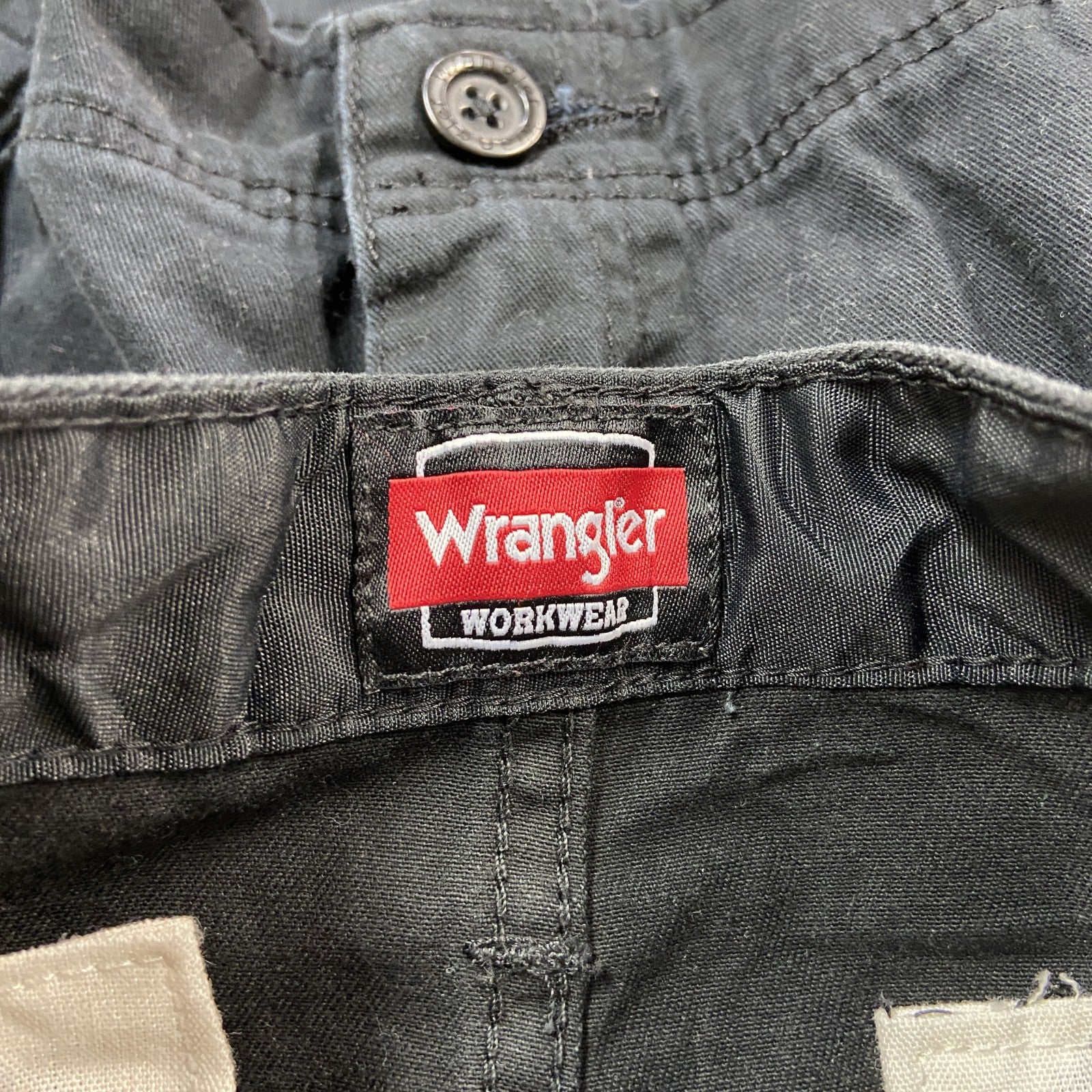 Wrangler　ラングラー　ワークパンツ/チノパンツ　ジップフライ　黒　ブラック　W40サイズ