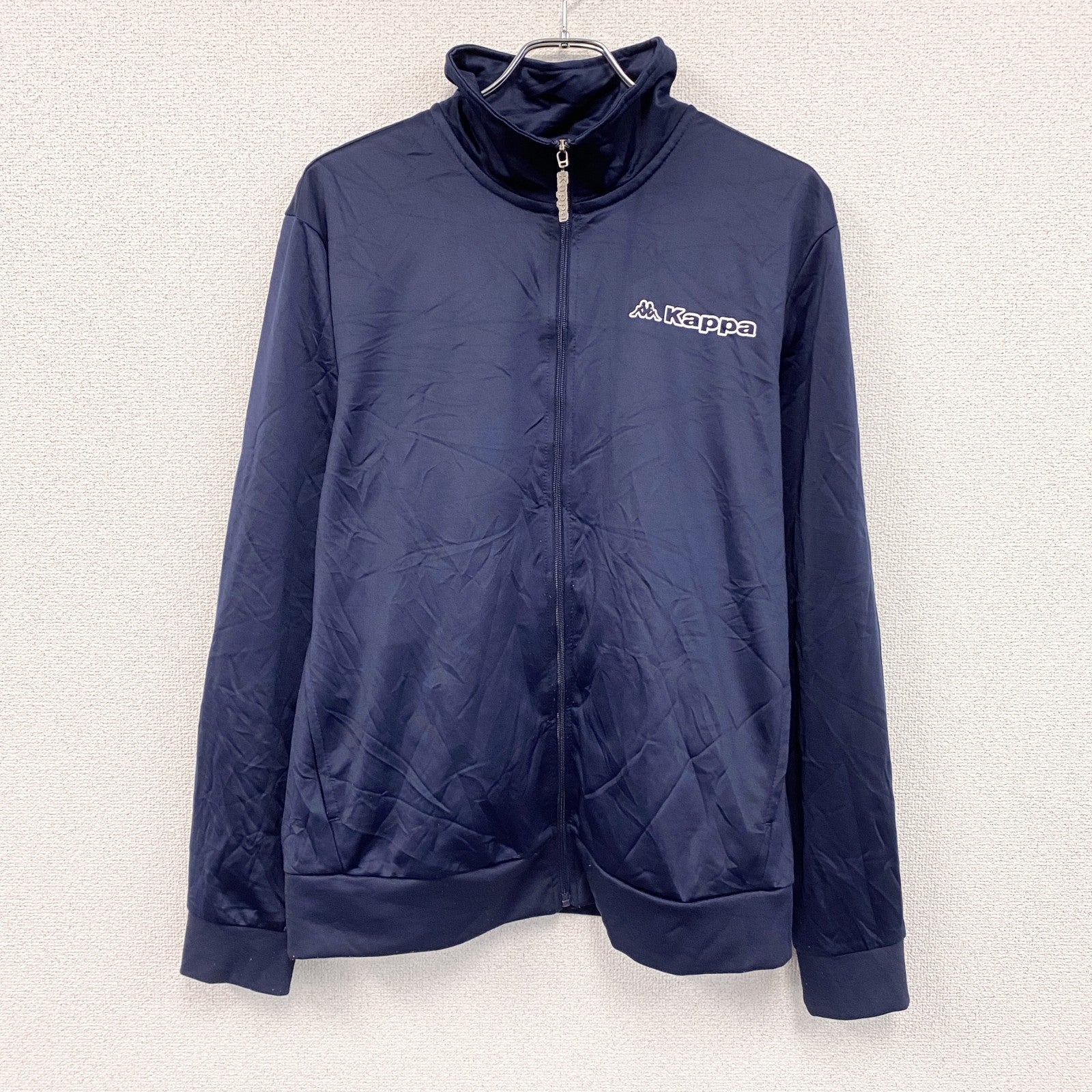古着 used　Kappa　カッパ　トラックジャケット/ジャージ　紺　ネイビー　XLサイズ