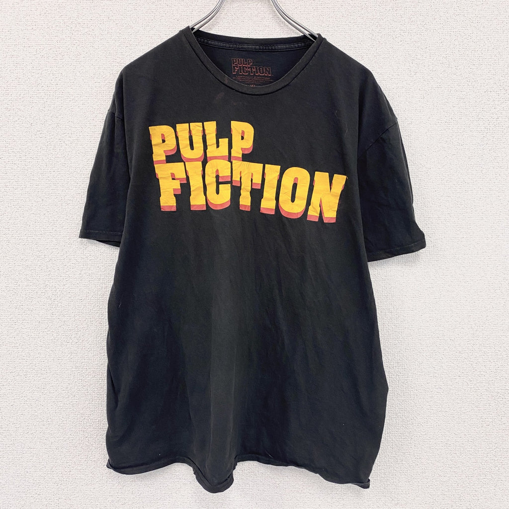 PULP FICTION　パルプフィクション　半袖ロゴTシャツ　黒　ブラック　XLサイズ