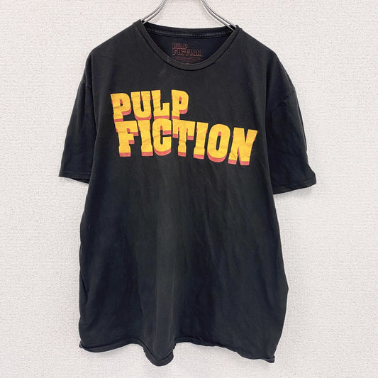 PULP FICTION　パルプフィクション　半袖ロゴTシャツ　黒　ブラック　XLサイズ