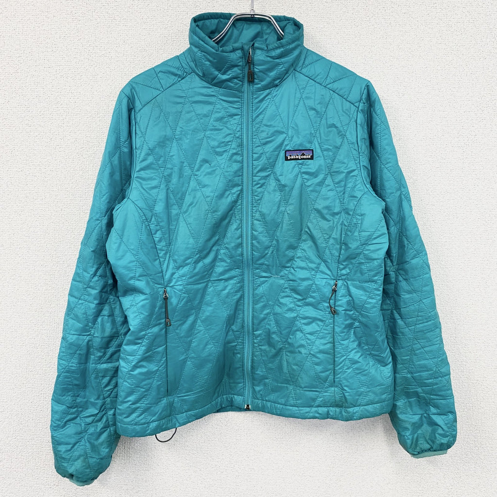 PATAGONIA　パタゴニア　キルティングジャケット　水色　ライトブルー　Mサイズ