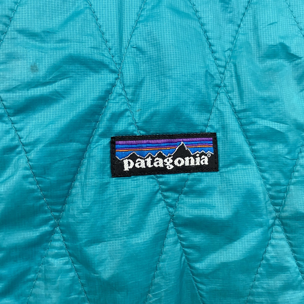 PATAGONIA　パタゴニア　キルティングジャケット　水色　ライトブルー　Mサイズ