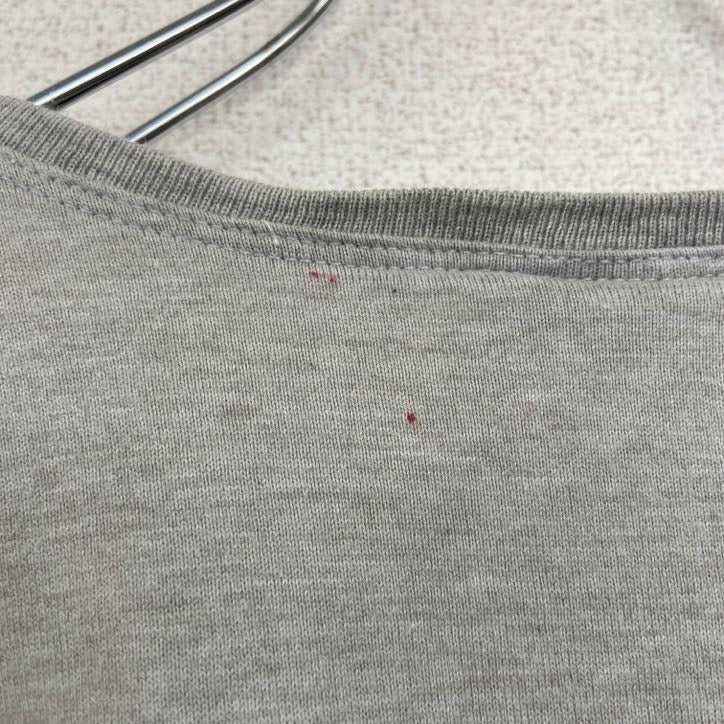 古着 used　Warner Bros　ワーナーブラザーズ　半袖刺繍ポケットTシャツ　LOONEY TUNES　グレー　Mサイズ