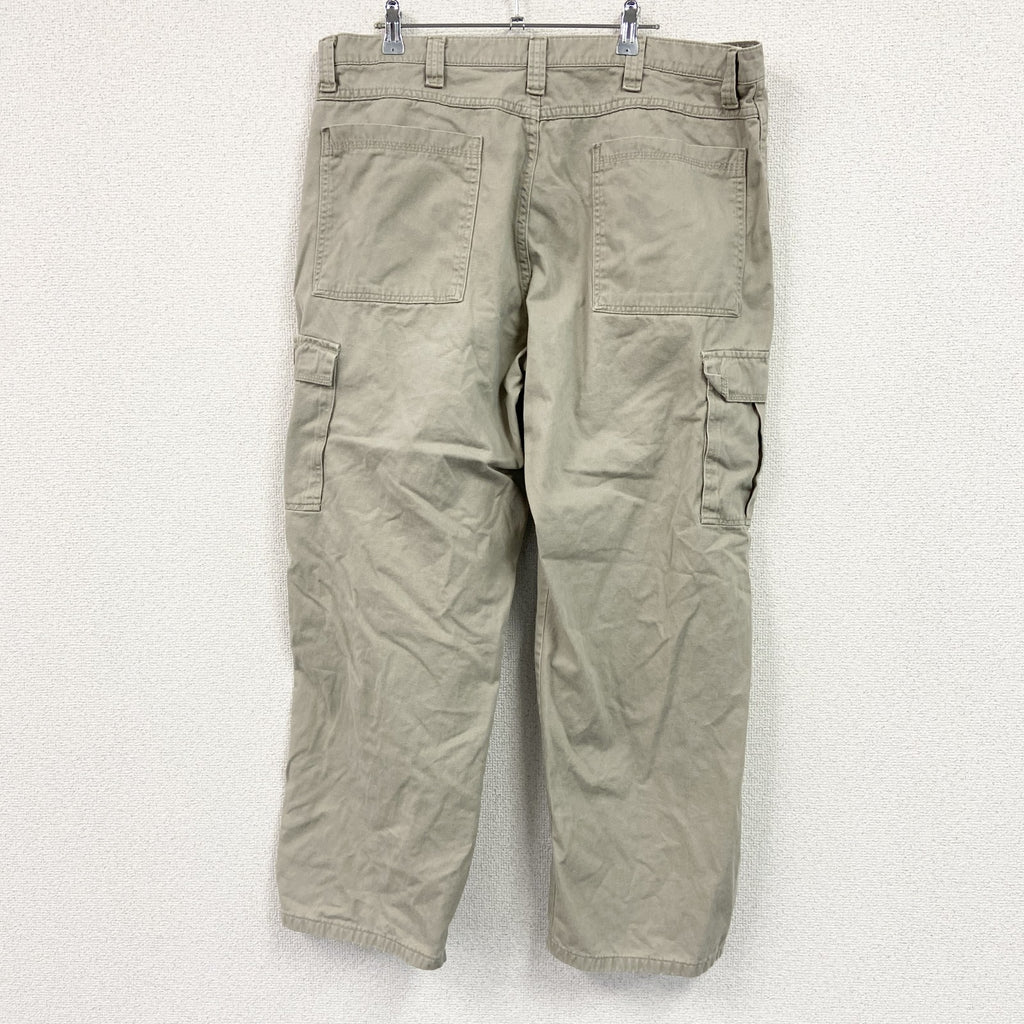 Wrangler　ラングラー　カーゴパンツ　ワークパンツ　ジップフライ　ベージュ　W38サイズ