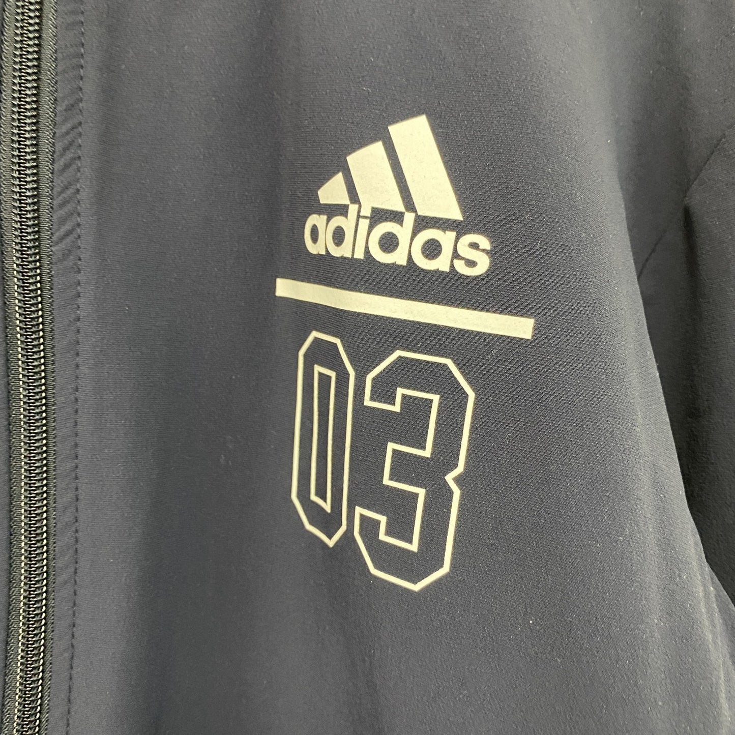 adidas Golf　アディダスゴルフ　トラックジャケット/ジャージ　パフォーマンスロゴ　紺　ネイビー　Lサイズ