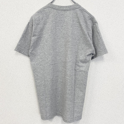 古着 used　champion チャンピオン　半袖カレッジプリントTシャツ　ラクロス　レトロ　ホイーリング大学　グレー　Sサイズ