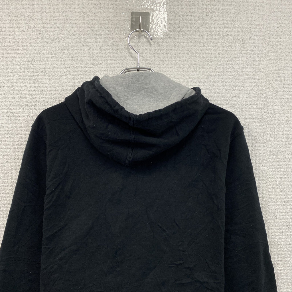 champion　チャンピオン　スウェットパーカー/フーディー　ロゴプリント　デカロゴ　現行　黒　ブラック　Sサイズ