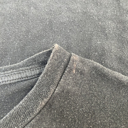 古着 used　ZARA　Disney　ディズニー　不思議の国のアリス　半袖キャラクタービッグプリントTシャツ　黒　Lサイズ