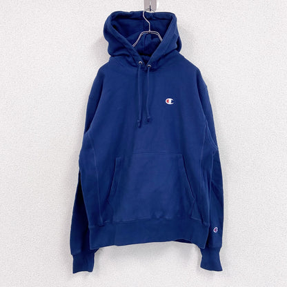 Champion　チャンピオン　リバースウィーブ　スウェットパーカー/フーディー　紺　ネイビー　Mサイズ