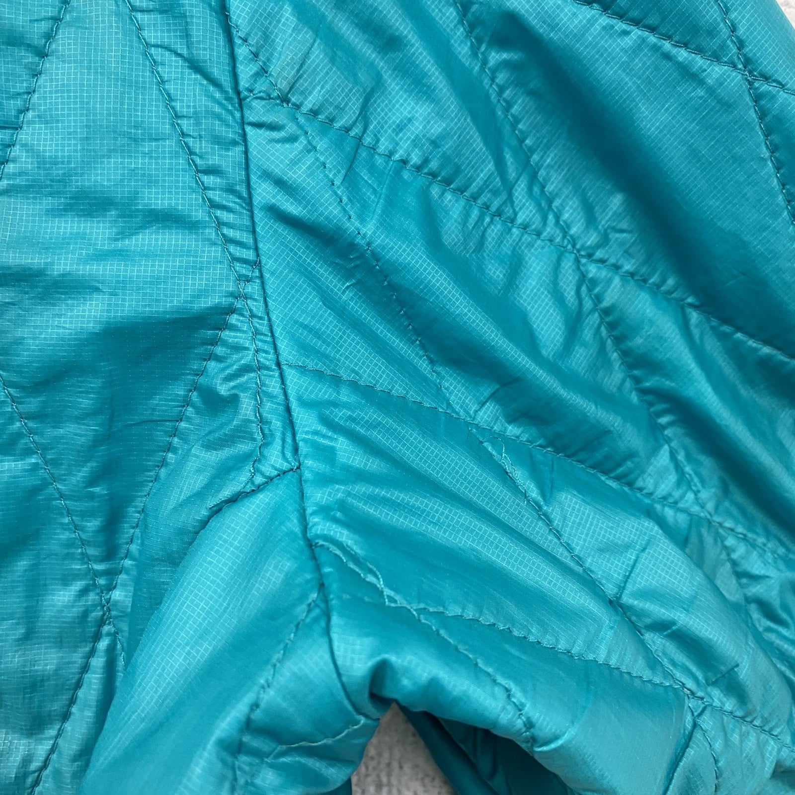 PATAGONIA　パタゴニア　キルティングジャケット　水色　ライトブルー　Mサイズ