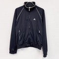adidas　アディダス　トラックジャケット/ジャージ　黒　ブラック　XOサイズ